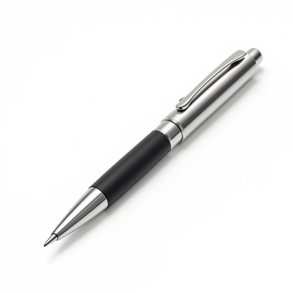 Caneta Metal Premium - Vista angular